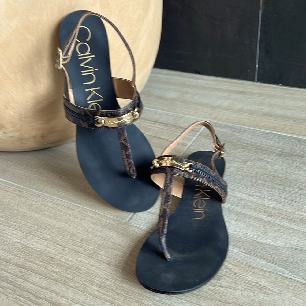 Calvin Klein sandals, only worn a couple of times. Size 7.5